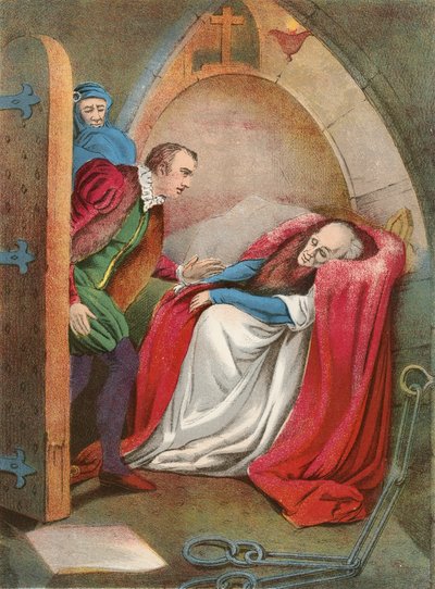 Mortimer in a Chair. Jailor and Richard Plantagenet by English School