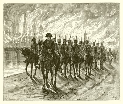 Moscow in Flames by English School