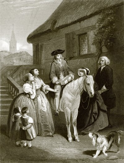 Moses going to the fair by English School