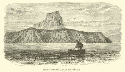 Mount Malommbi, Lake Tanganyika by English School