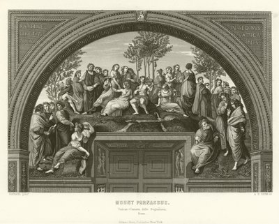 Mount Parnassus by English School
