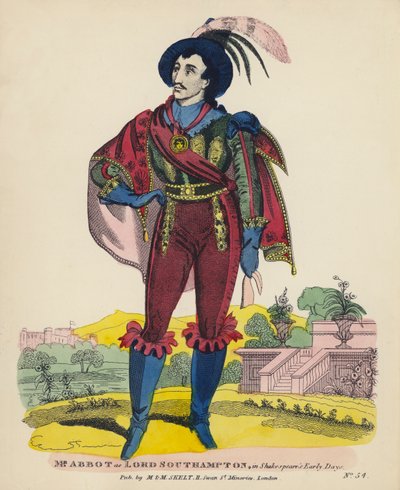 Mr Abbot as Lord Southampton, in Shakespeare