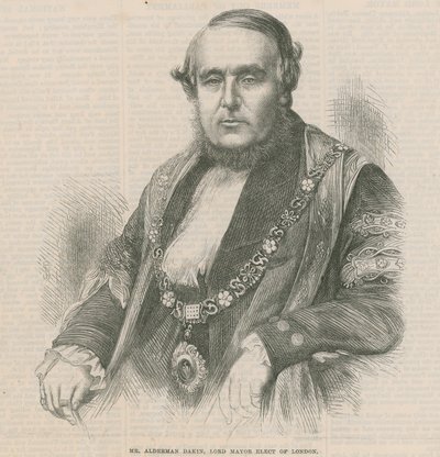 Mr Alderman Dakin, Lord Mayor Elect of London by English School
