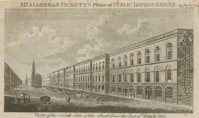 Mr Alderman Picketts Plans of Public Improvement by English School