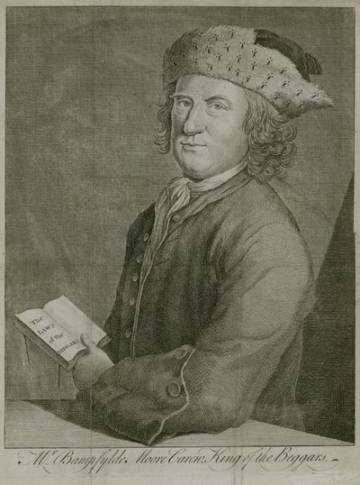 Mr Bampfylde Moore Carew, King of the Beggars by English School