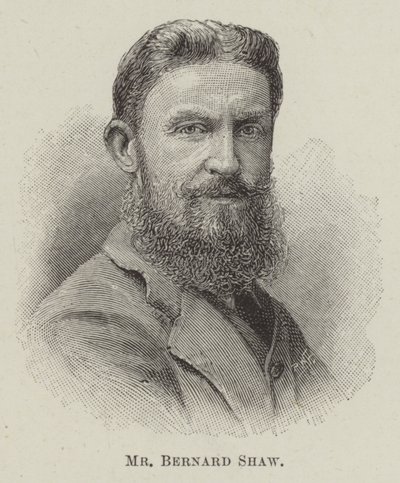 Mr Bernard Shaw by English School