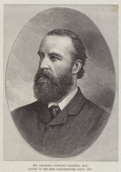 Mr Charles Stewart Parnell, MP, Leader of the Irish Parliamentary Party by English School