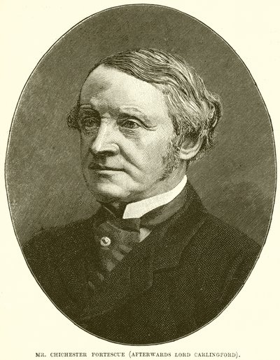 Mr. Chichester Fortescue (Afterwards Lord Carlingford) by English School