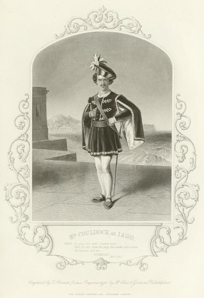 Iago, Othello, Act II, Scene I by English School