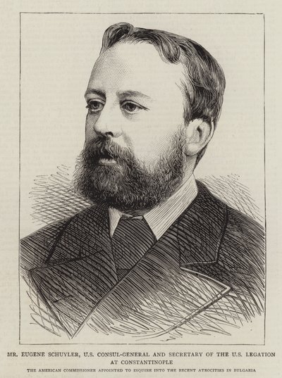 Mr Eugene Schuyler, US Consul-General and Secretary of the US Legation at Constantinople by English School