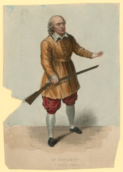 Mr Fawcett as Captain Copp by English School