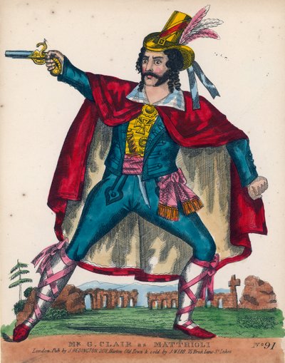 Mr G Clair as Matthioli by English School
