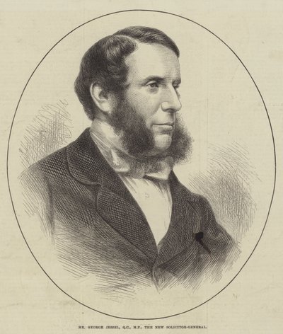 Mr George Jessel, QC, MP, the New Solicitor-General by English School