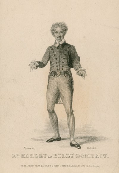 Mr Harley as Billy Bombast by English School
