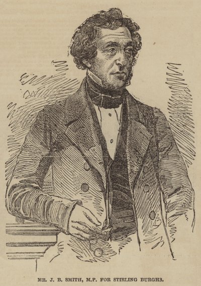 Mr J B Smith, MP for Stirling Burghs by English School