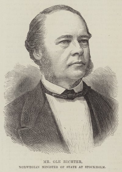 Mr Ole Richter, Norwegian Minister of State at Stockholm by English School