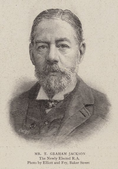 Mr T Graham Jackson by English School