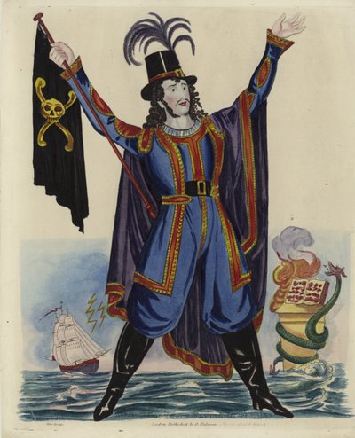 Mr T P Cooke as the Flying Dutchman by English School