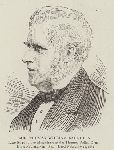 Mr. Thomas William Saunders by English School