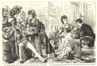 Mr. Trottles Was Too Busy in the City to Take Mrs. Trottles to the Derby by English School