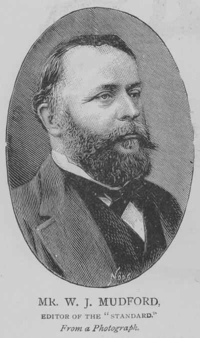Mr W J Mudford, Editor of the 