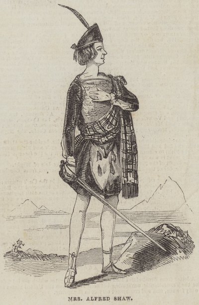 Mrs Alfred Shaw by English School