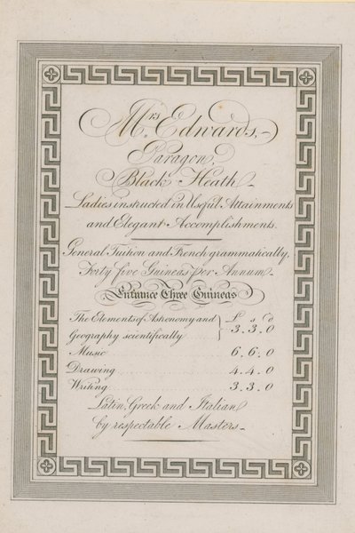 Mrs Edwards Paragon by English School