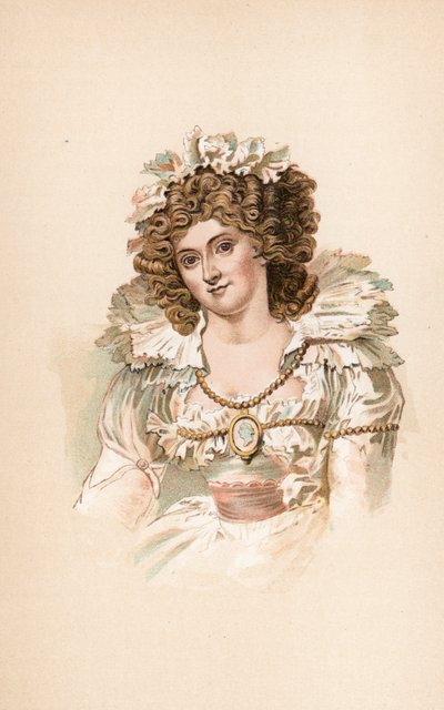 Mrs. Fitzherbert by English School