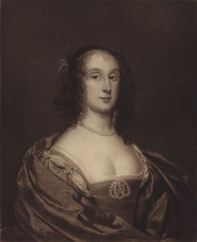 Mrs Fleetwood, formerly Mrs Ireton (Bridget Cromwell), eldest daughter of Oliver Cromwell by English School