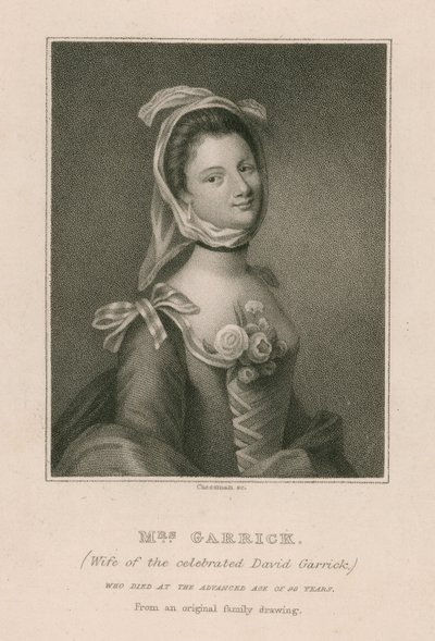 Mrs Garrick, wife of David Garrick by English School