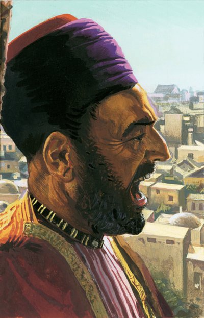 Muezzin Summoning the Faithful by English School