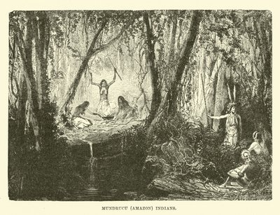 Mundrucu (Amazon) Indians by English School