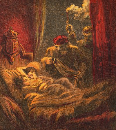 Murder of the Little Princes by English School