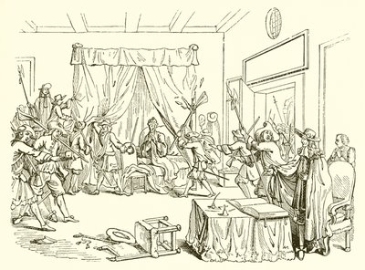 Murder of the Brothers De Witt by English School