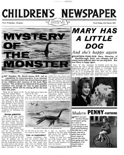 Mystery of the Monster by English School