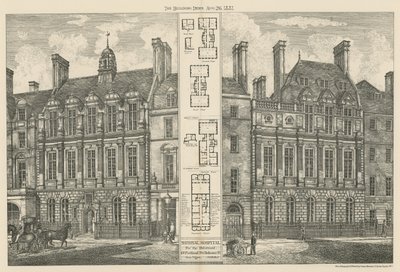 National Hospital for the Deformed, Great Portland Street, and Bolsover Street by English School