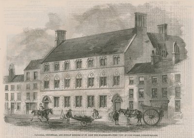 National, Industrial and Sunday Schools of St John the Evangelist by English School