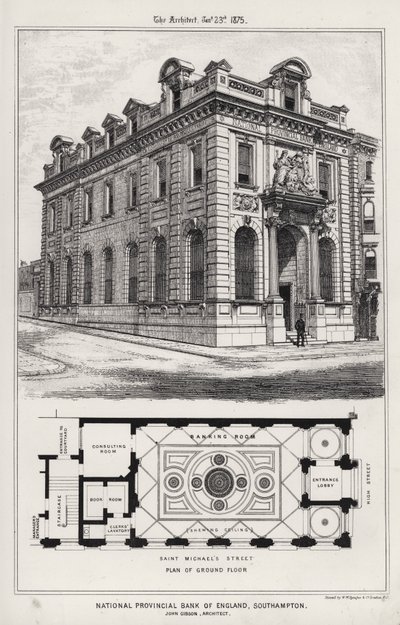National Provincial Bank of England, Southampton by English School
