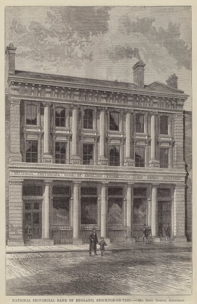 National Provincial Bank of England, Stockton-on-Tees by English School