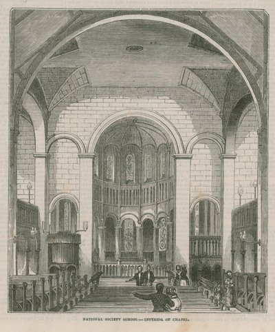 National Society - Interior of Chapel by English School