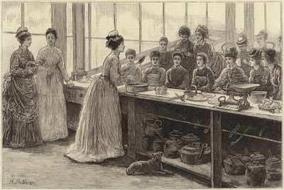 National Training School of Cookery at South Kensington by English School