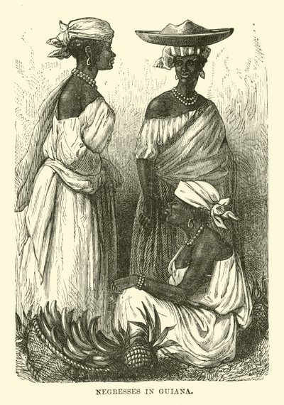 Negresses in Guiana by English School