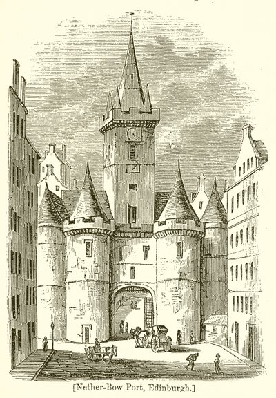 Nether-Bow Port, Edinburgh by English School