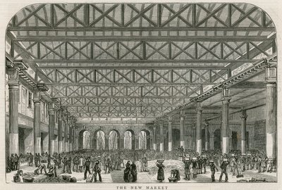 New Billingsgate Market by English School