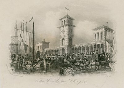New Billingsgate Market by English School