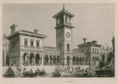 New Billingsgate Market by English School