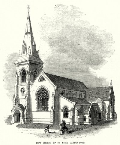 New Church of St Luke, Camden-Road by English School