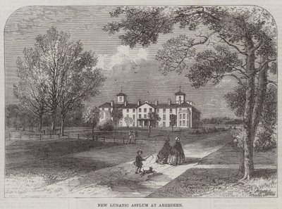 New Lunatic Asylum at Aberdeen by English School