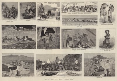 New Mexico and Colorado by English School