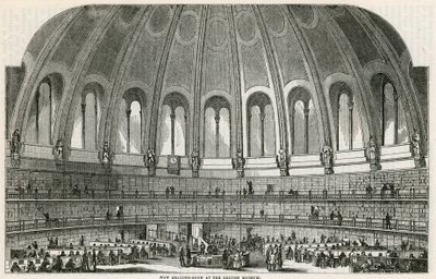 New Reading Room at the British Museum by English School